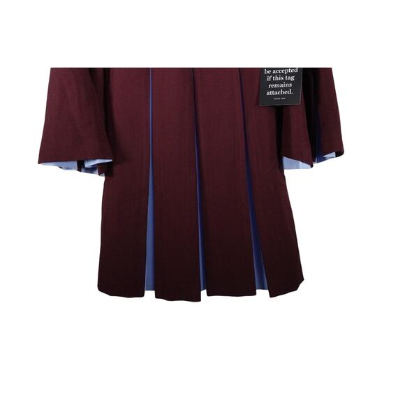 Tuckernuck Dress Merlot Sky Blue Griffiths Mini Dress $268 Extra Small XS 1470-V - Picture 7 of 14